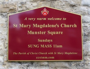 Church Signs - Wall Mounted